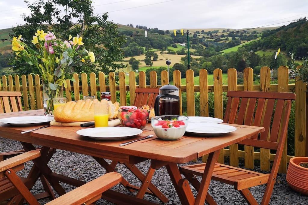 Hillside Cottage, Countryside Views Near Llangollen Corwen Dış mekan fotoğraf